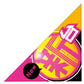 パチンコ・スロット 三角旗「新台」ピンク イメージ1